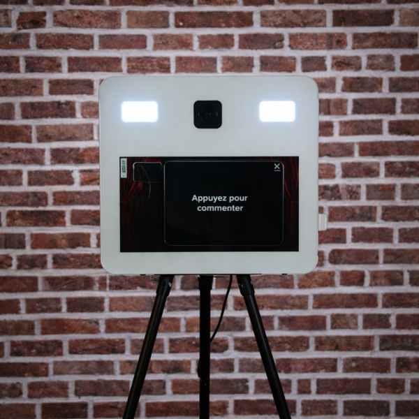 Photobooth White Box Time To Smile