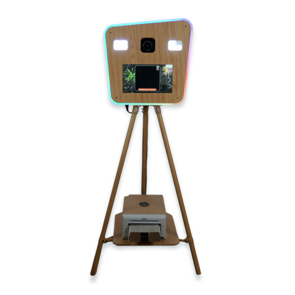 Borne Time To Smile - Easy Wood - 200 tirages photo instantanés – Image 5