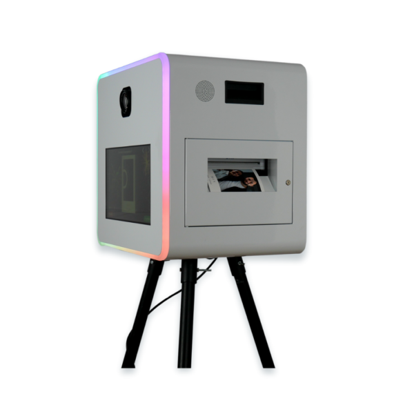 Borne Time To Smile - White Box S - 200 tirages photo instantanés