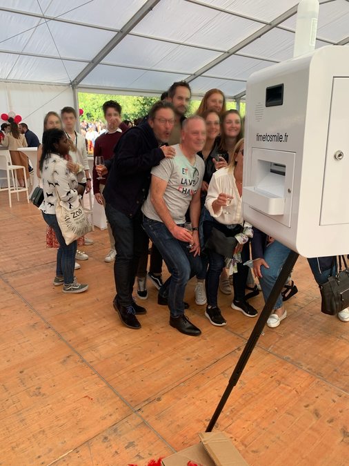 Location photobooth événement entreprise Lille