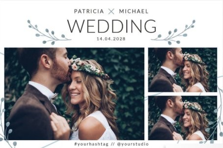 Template mariage landscape