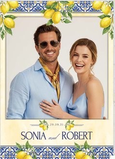 Template mariage portrait