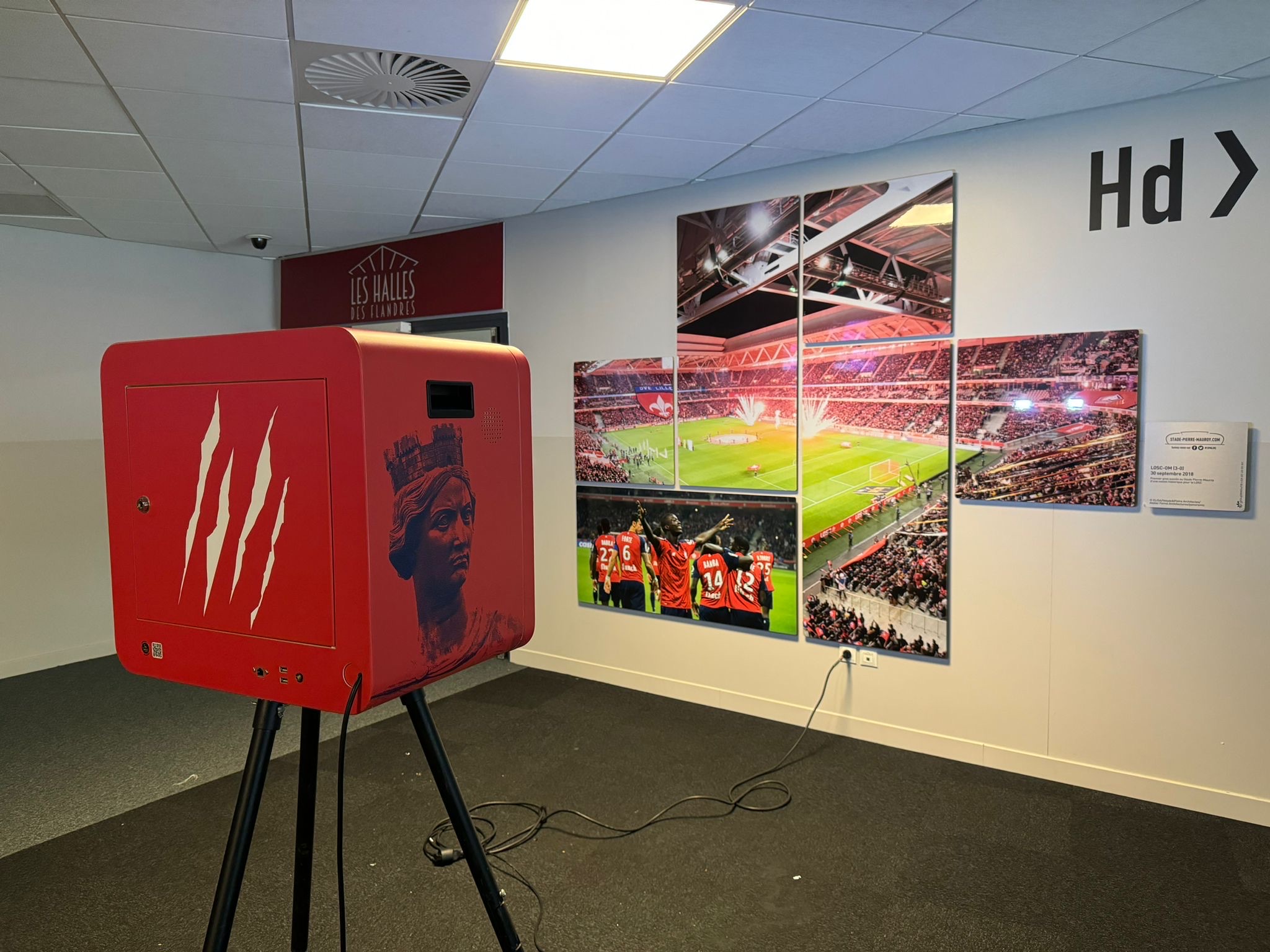 Photobooth événement professionnel Time To Smile Lille